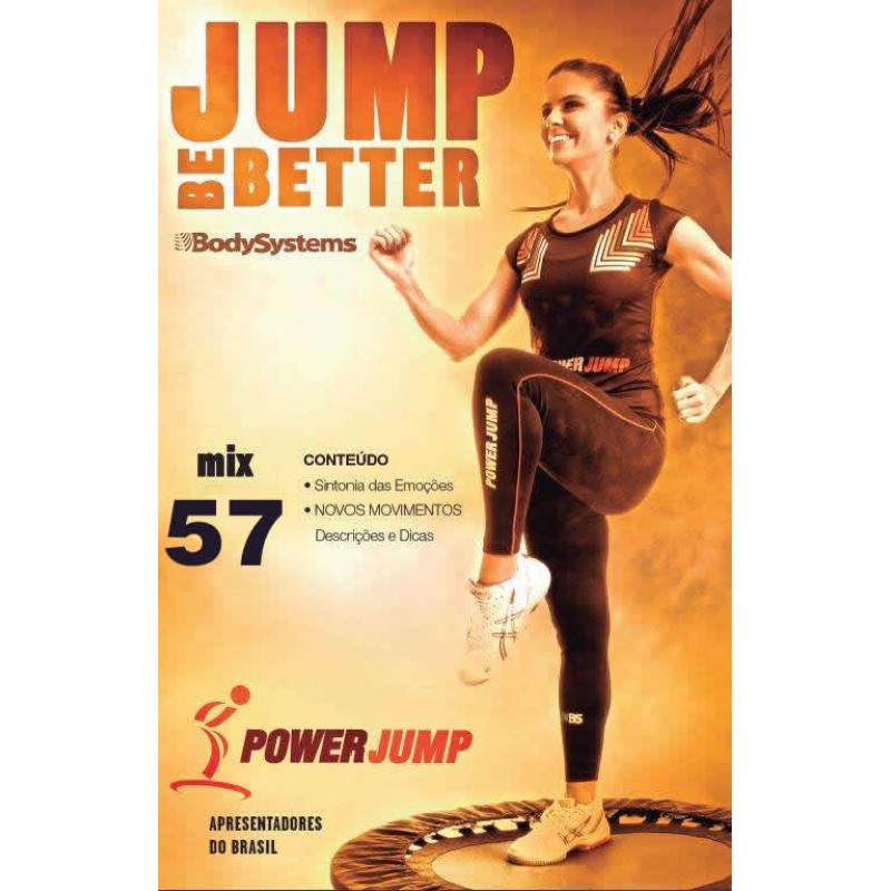 [Hot Sale]2018 Latest Courses Power Jump MIX 57 DVD+CD